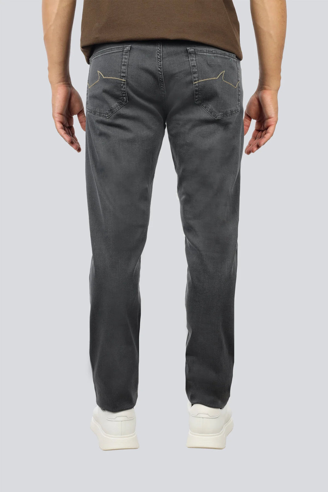 Paul & Shark Giza Cotton Stretch Denim | Dark Grey