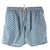 MC2 Saint Barth Lightweight Fabric Swim Shorts Lighting with Lobster | Blue/White