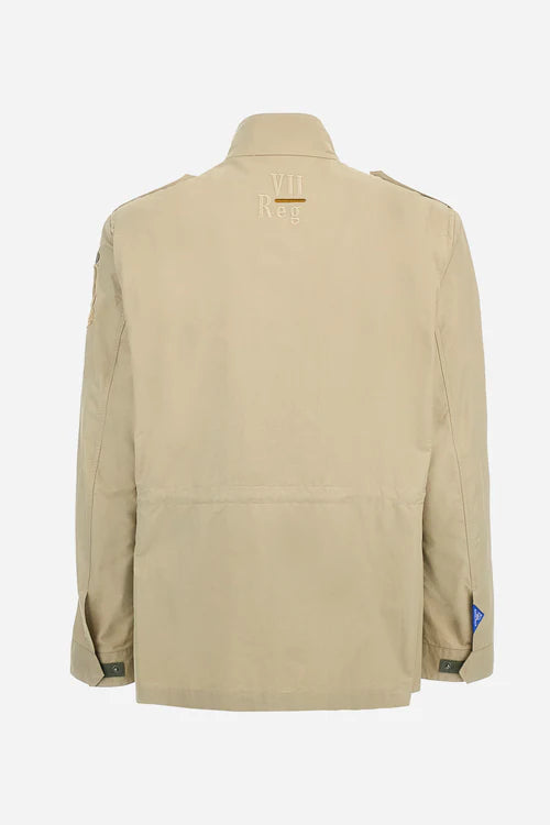 La Martina Jacket in Mixed Cotton in a Regular Fit - Abiel | Beige