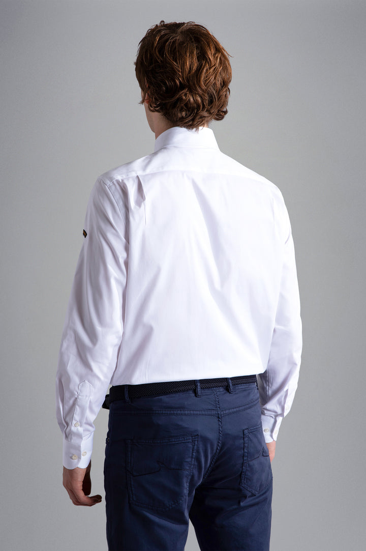 Paul & Shark Cotton Oxford Shirt | White
