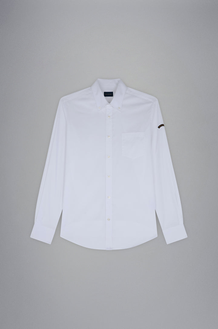 Paul & Shark Cotton Oxford Shirt | White