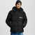 Karl Lagerfeld Hooded Puffer Jacket | Black