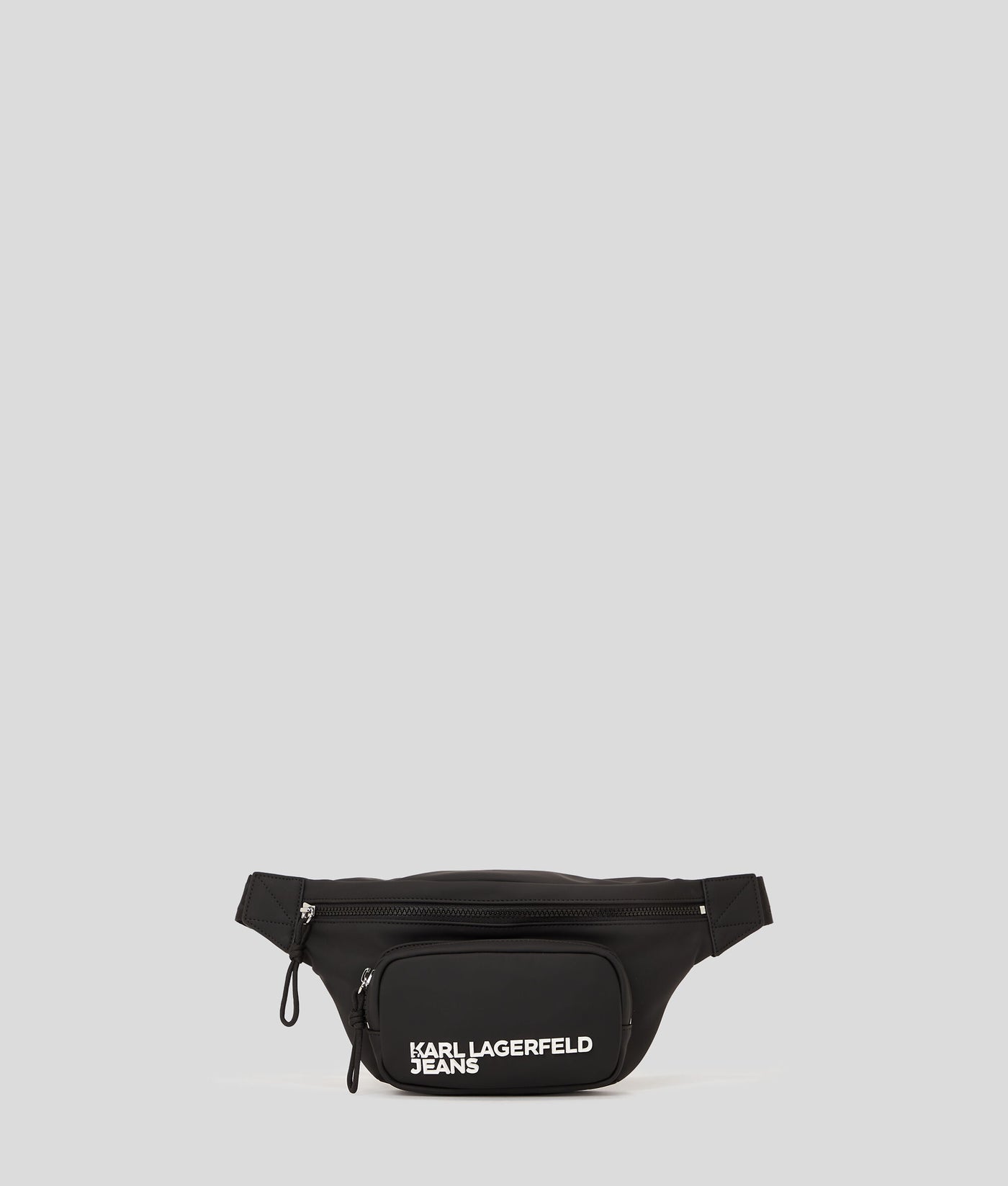 Karl Lagerfeld Utility Coated Bumbag | Black