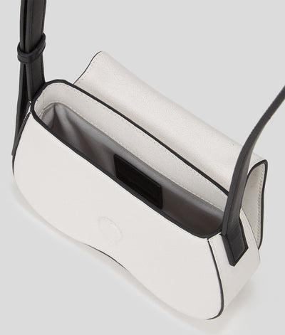 Karl Lagerfeld Sunglasses Crossbody Bag | White