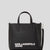 Karl Lagerfeld Essential Logo Mini Tote Bag | Black