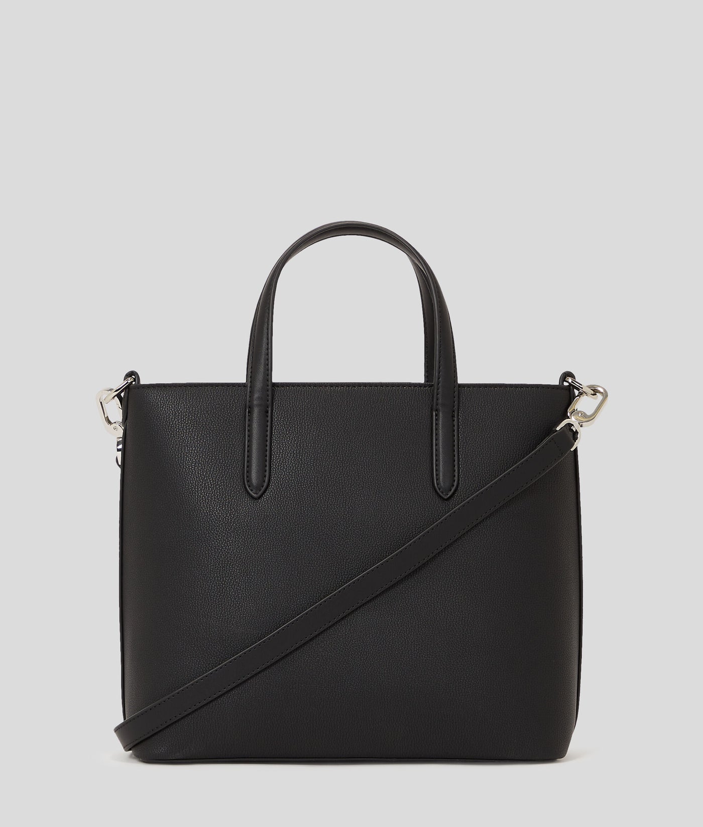 Karl Lagerfeld Essential Logo Mini Tote Bag | Black