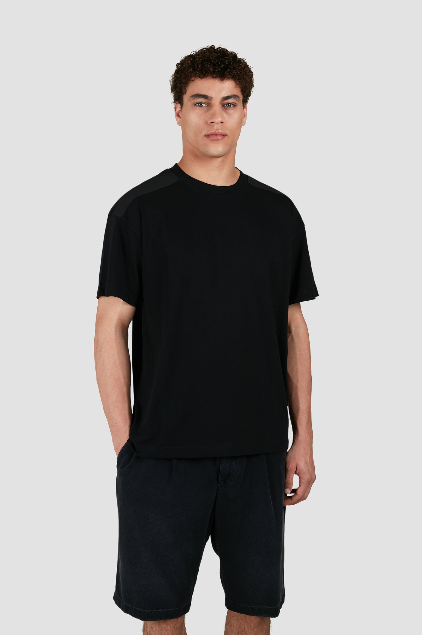 Paul & Shark Regular Fit Cotton T-shirt | Black