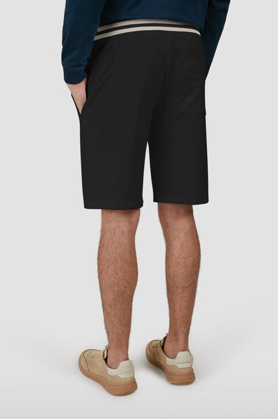 Paul & Shark XSoft Fleece Cotton Shorts | Black