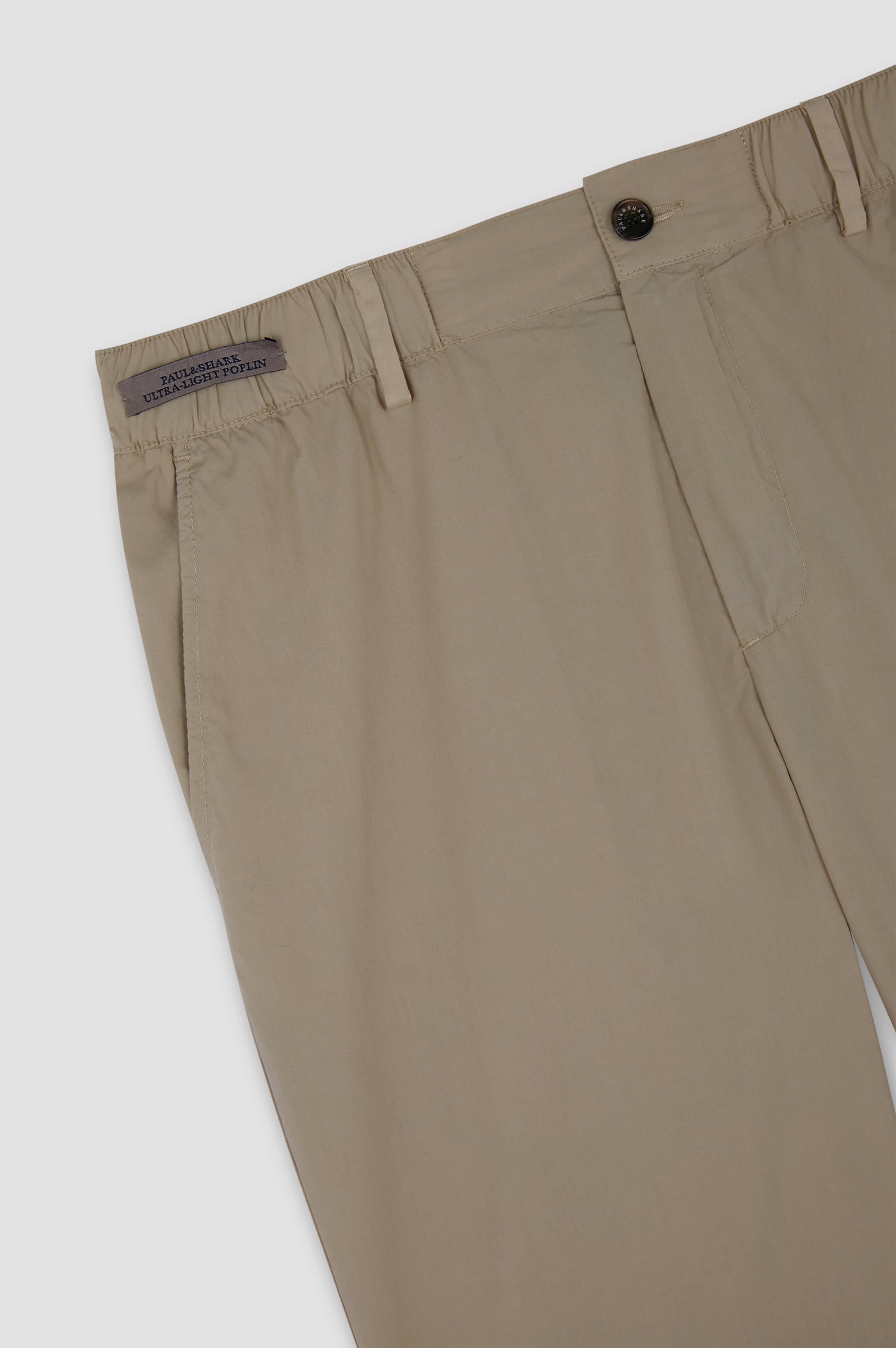 Paul & Shark Ultralight Popeline Cotton Bermuda | Beige