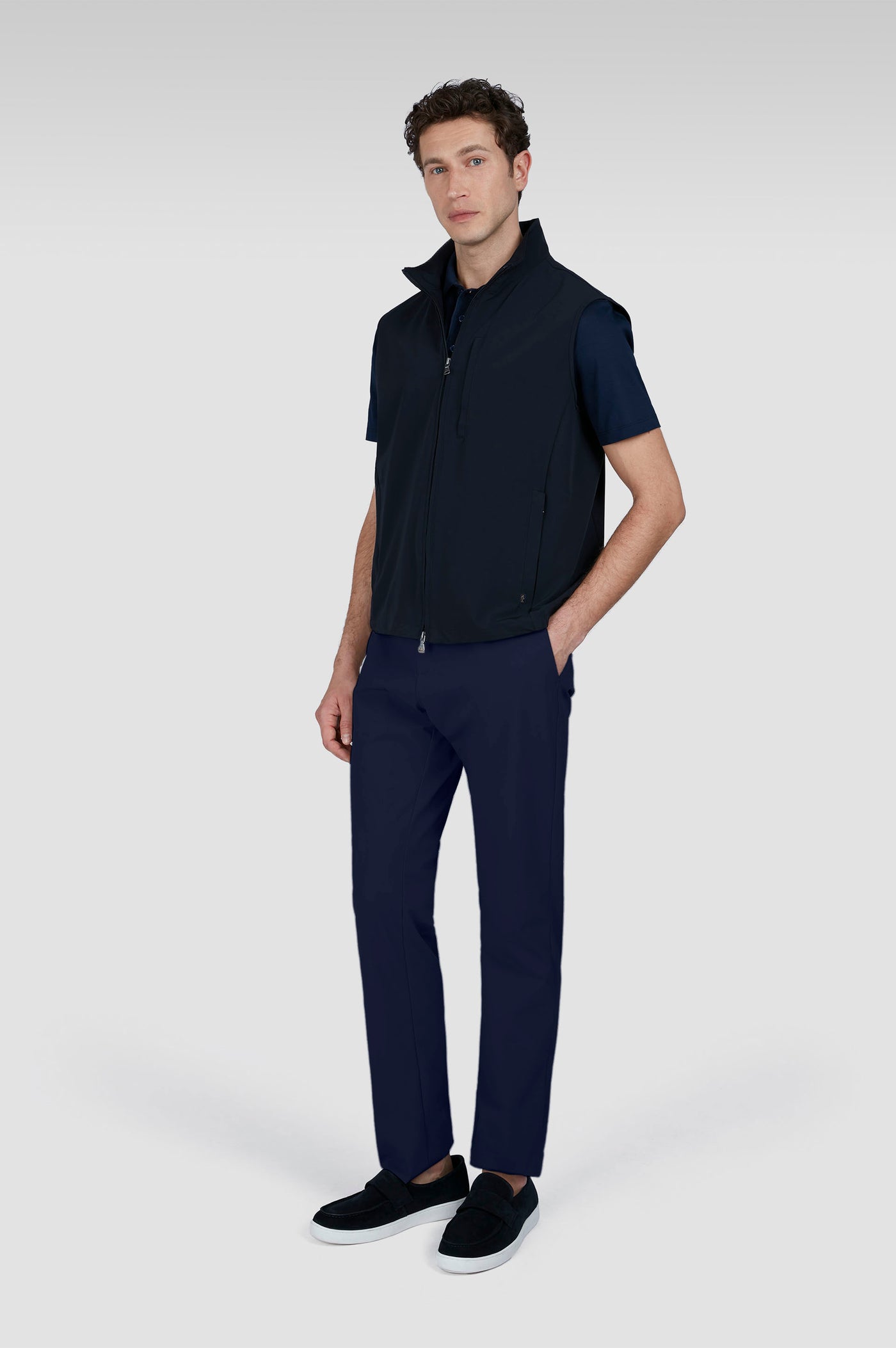 Paul & Shark Dynamic Stretch Regular Fit Trousers | Navy