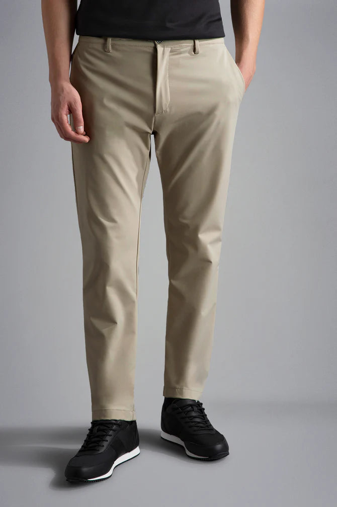 Paul & Shark Dynamic Stretch Regular Fit Trousers | Beige