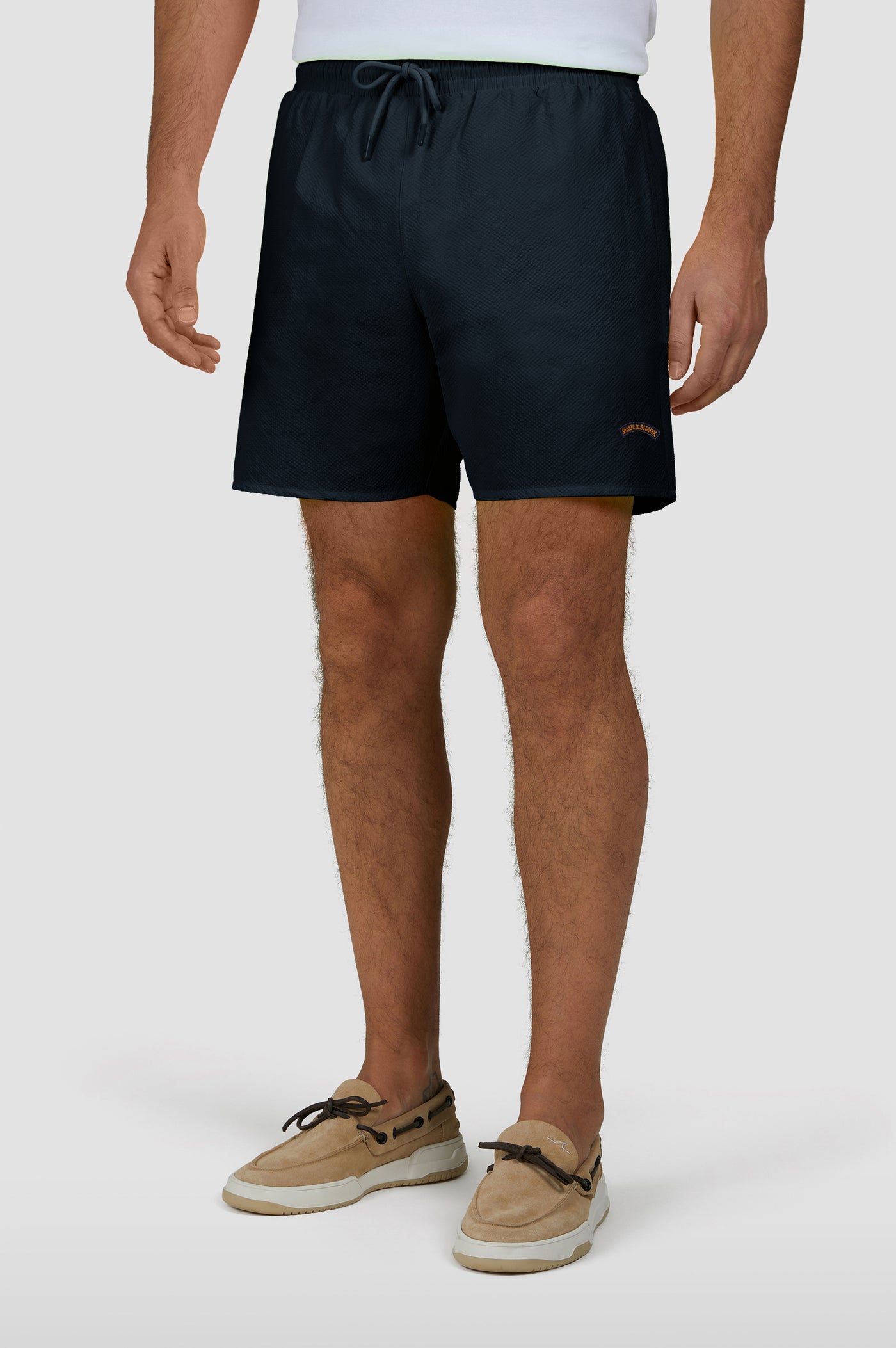 Paul & Shark Swim Shorts with Badge | Navy