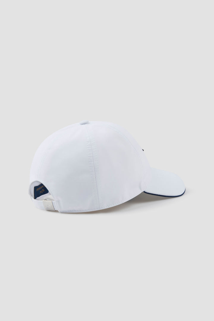 Paul & Shark Baseball Hat with Moon Badge | White