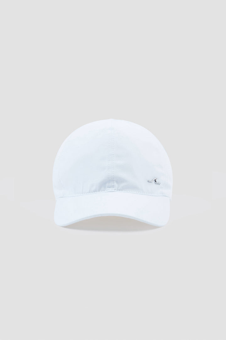 Paul & Shark Fin Cotton Baseball Hat | White