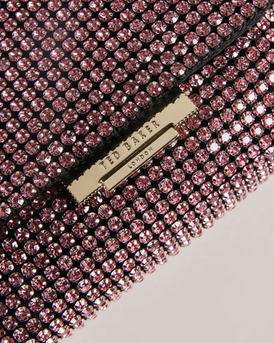 Ted Baker Gliters Crystal Mini Cross Body Bag | Pale Pink