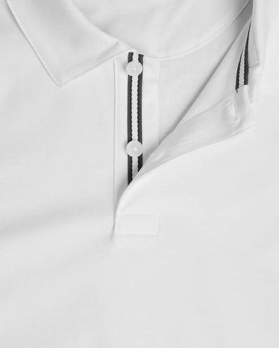 Ted Baker Zeiter Short Sleeve Slim Soft Touch Polo | White