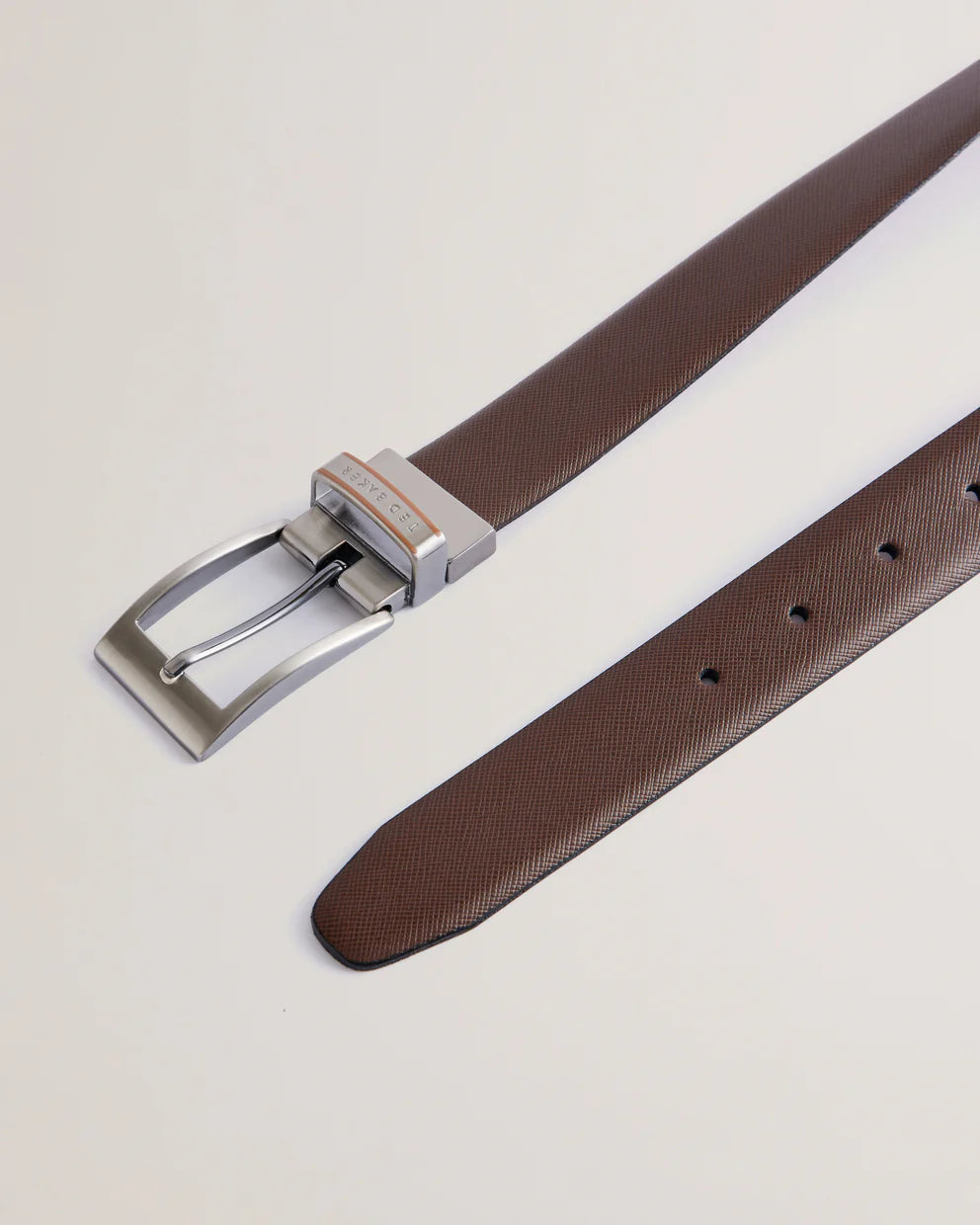 Ted Baker Colier Leather Reversible Belt | Brown/Chocolate