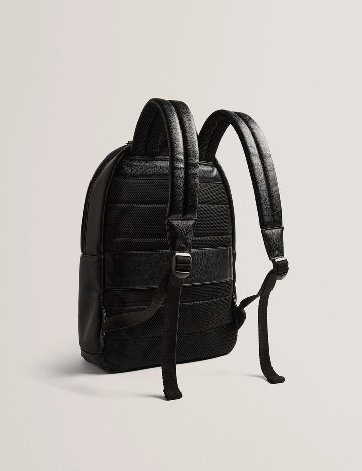 Ted Baker Keviin Striped PU Backpack | Black