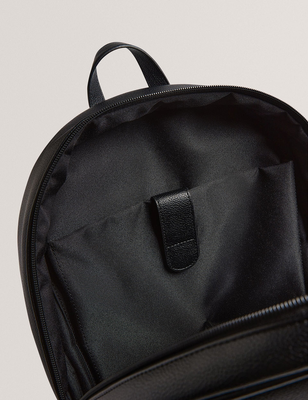 Ted Baker Keviin Striped PU Backpack | Black