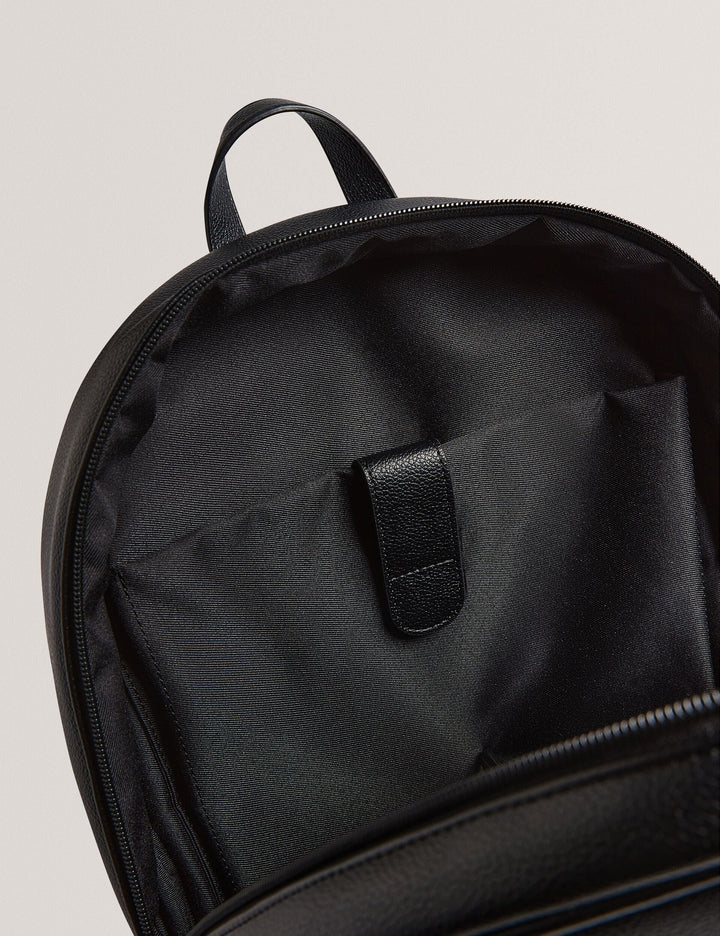 Ted Baker Keviin Striped PU Backpack | Black