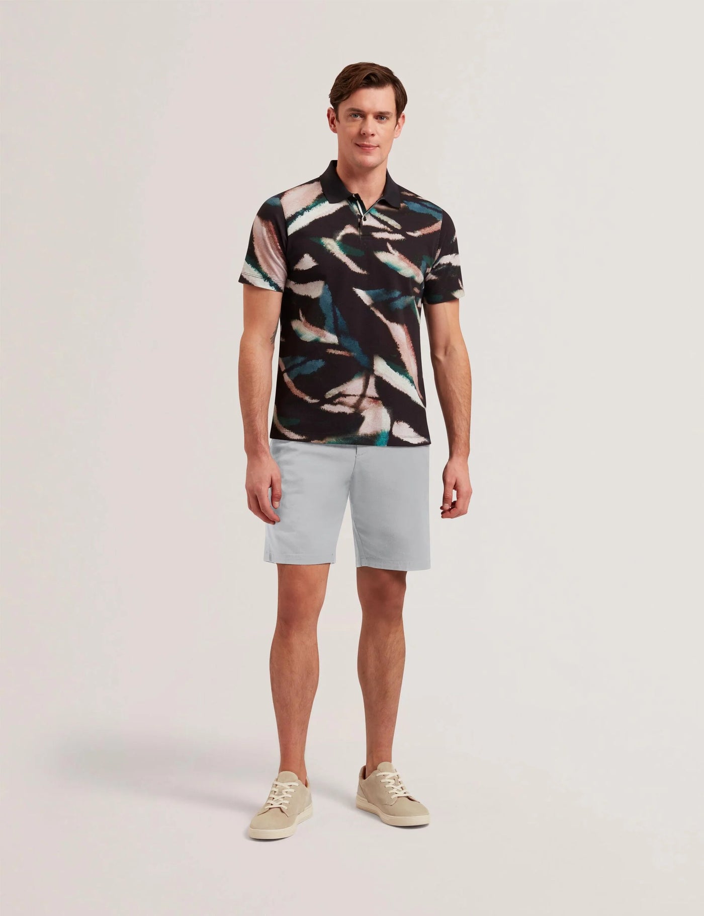 Ted Baker Barnham Core Chino Short | Light Grey