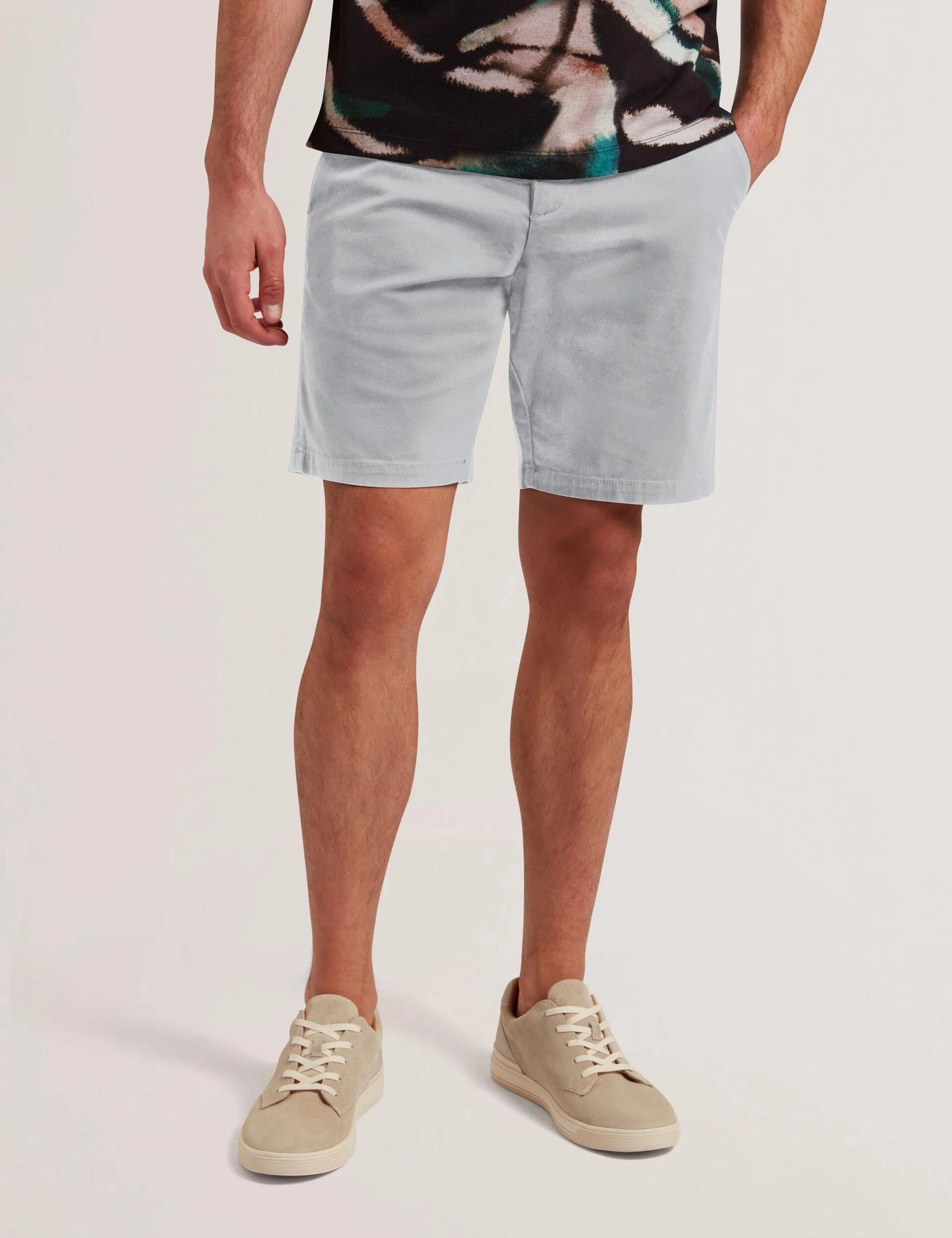 Ted Baker Barnham Core Chino Short | Light Grey