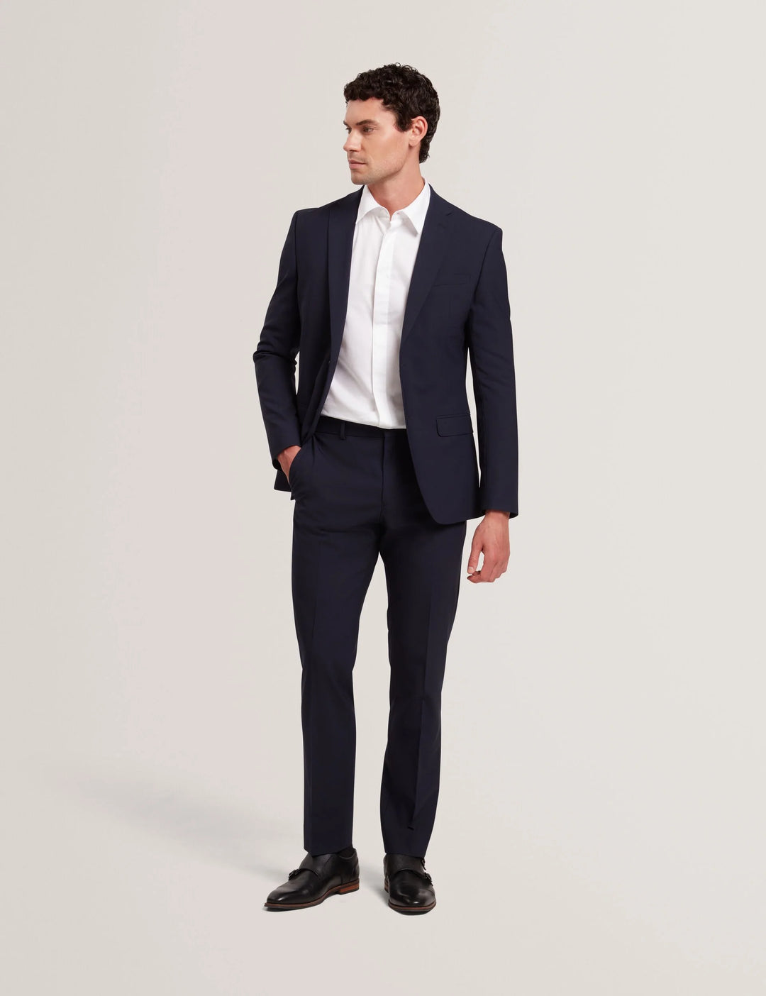 Ted Baker Tibor Regular Fit Smart Twill Shirt | White