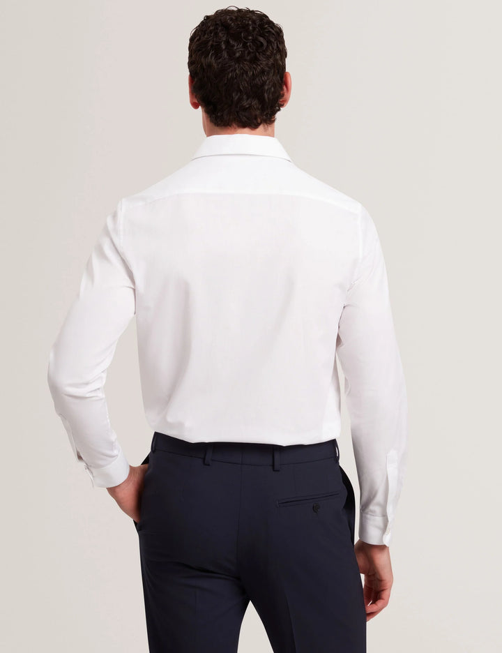 Ted Baker Tibor Regular Fit Smart Twill Shirt | White