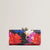 Ted Baker Amaliah Dahlia Print Large Leather Bobble Purse | Black