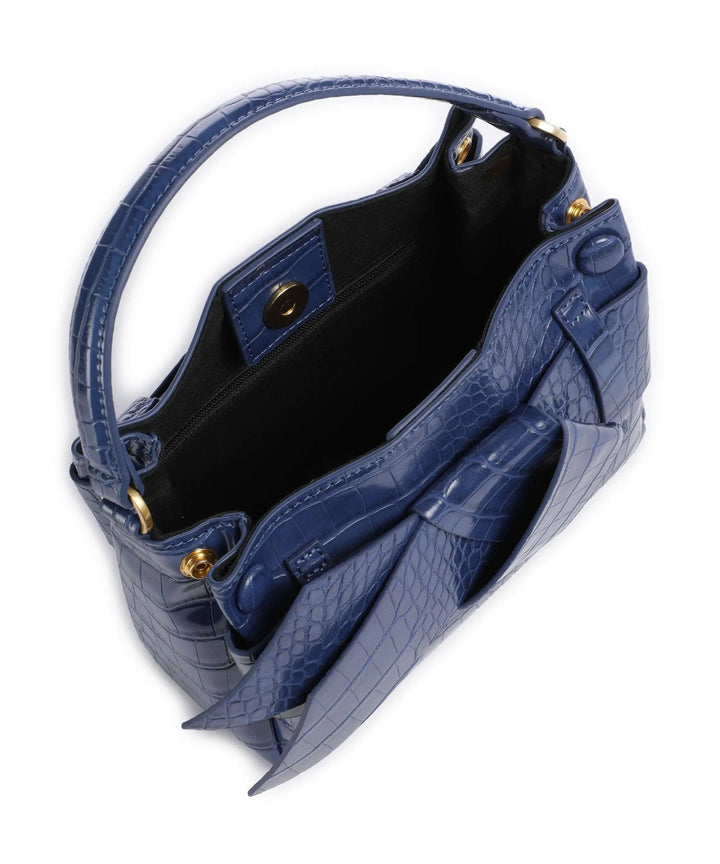 Ted Baker Ssansa Knot Bow Mini Top Handle Bag | Dark Blue