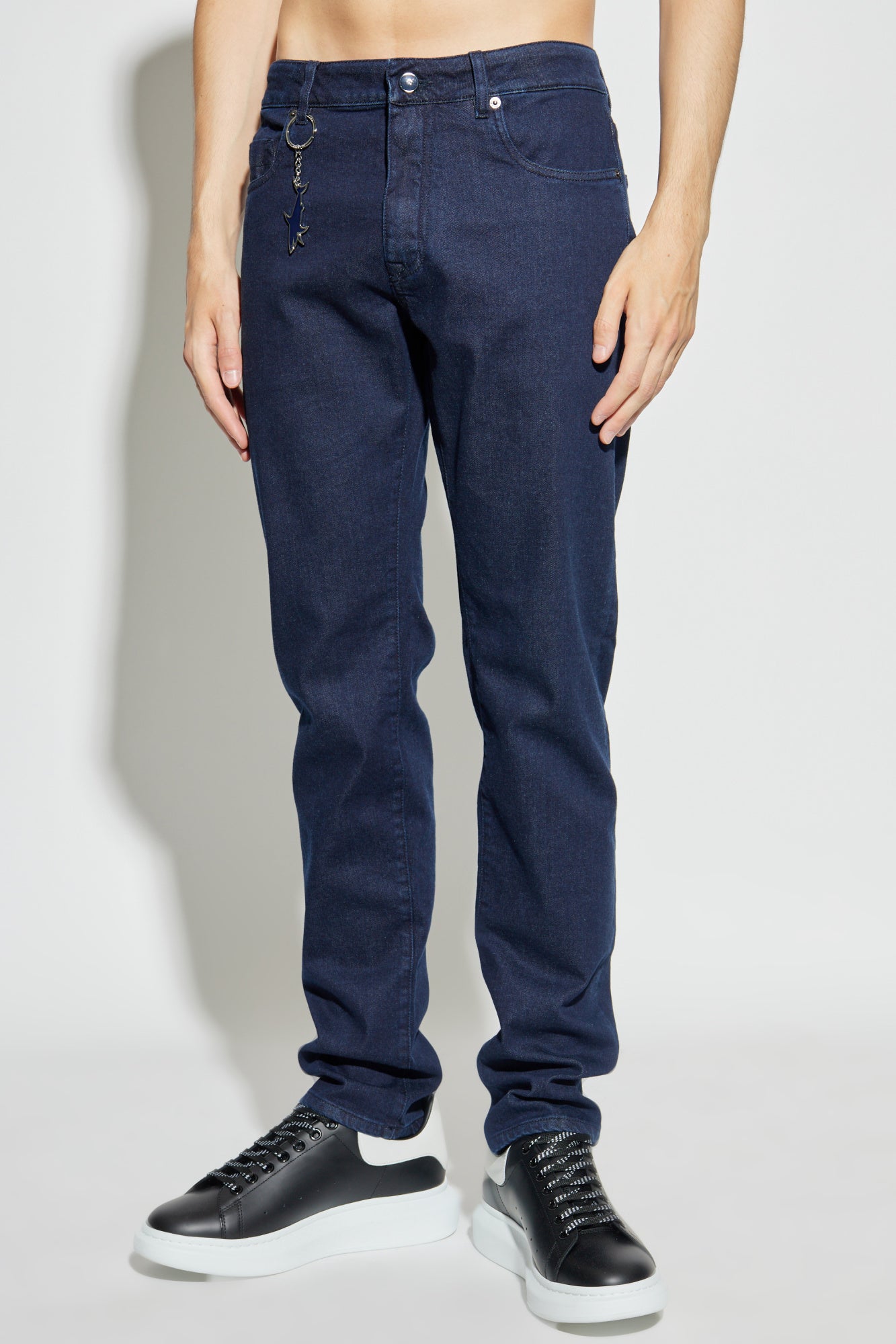 Paul & Shark Winter Giza Cotton Stretch Denim | Navy
