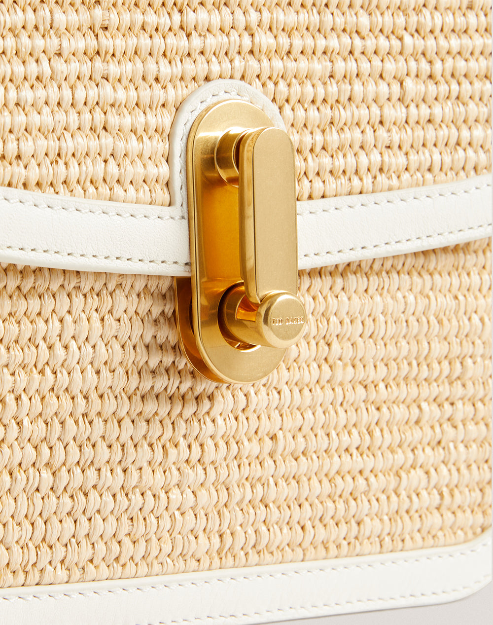 Ted Baker Kkasia Small Zipped Canvas Pouch | Ecru