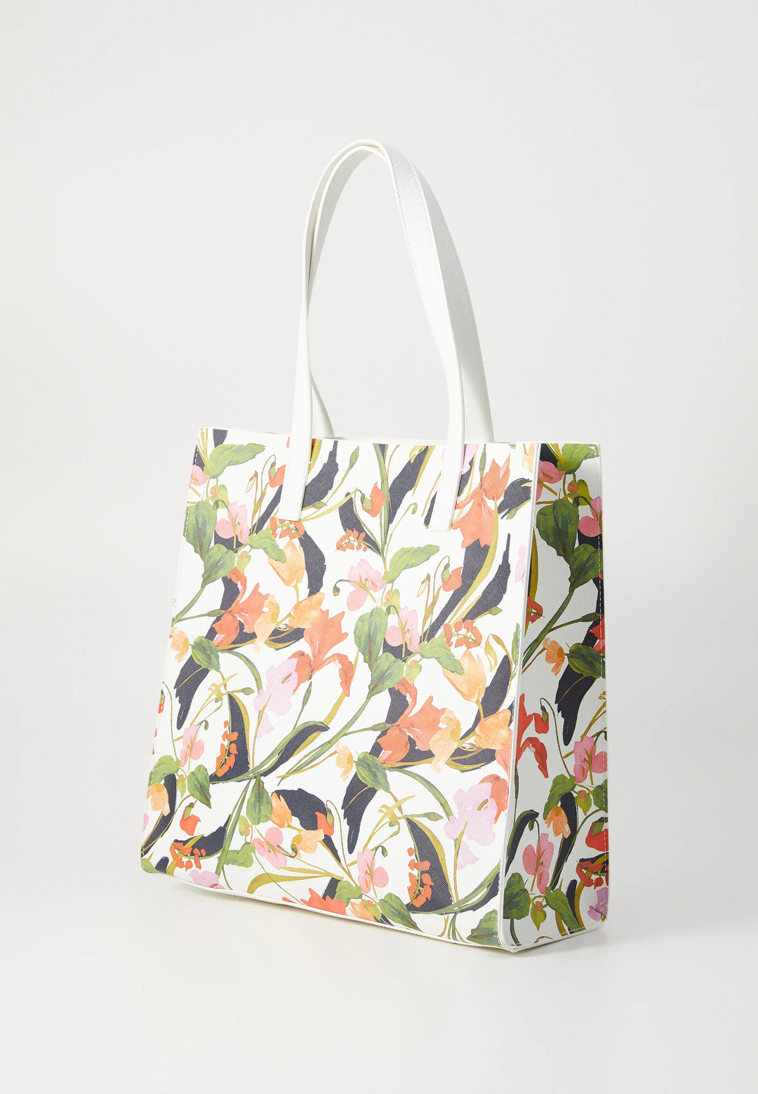 Ted Baker Flowela Floral Printed Icon Bag | Cream