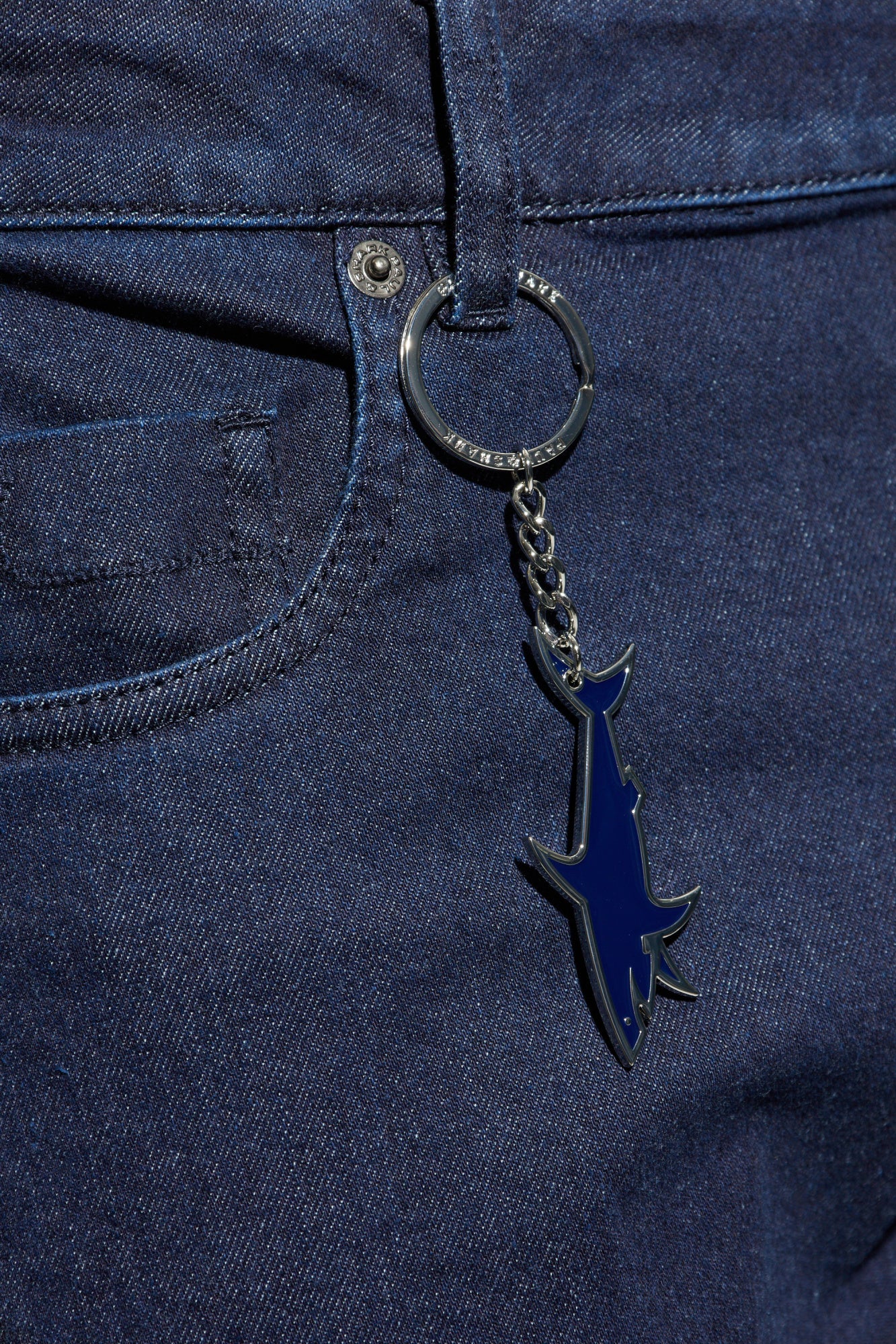 Paul & Shark Winter Giza Cotton Stretch Denim | Navy