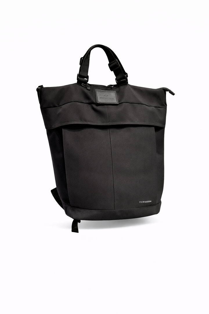 Paul & Shark Water Repellent Typhoon 2-Way Backpack/totebag | Black