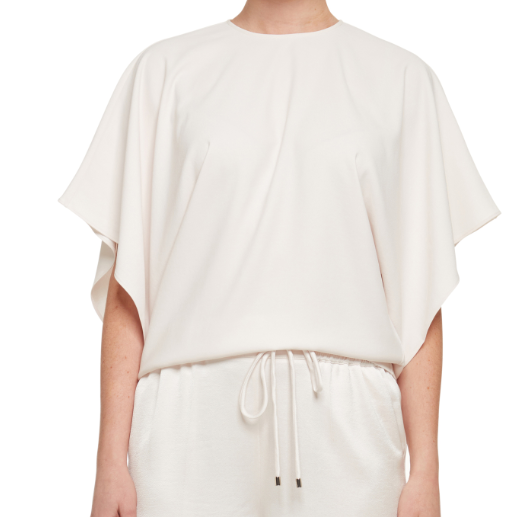 Ted Baker Cherika Bat Wing Sleeve Top | Ivory