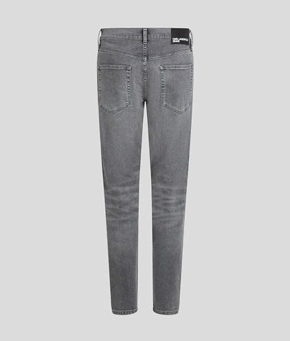 Karl Lagerfeld Tapered Denim | Washed Grey