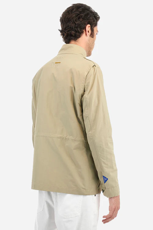La Martina Jacket in Mixed Cotton in a Regular Fit - Abiel | Beige