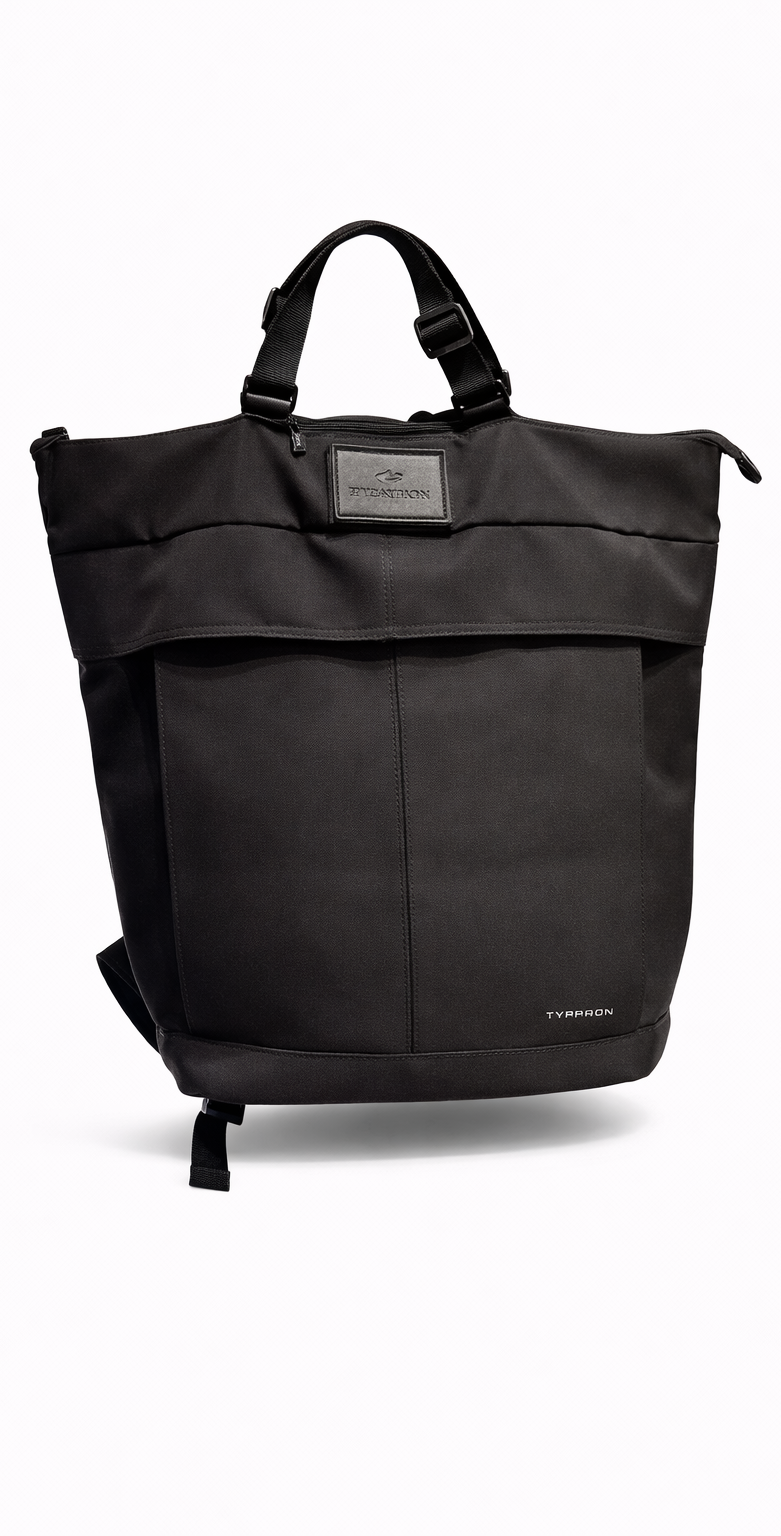 Paul & Shark Water Repellent Typhoon 2-Way Backpack/totebag | Black