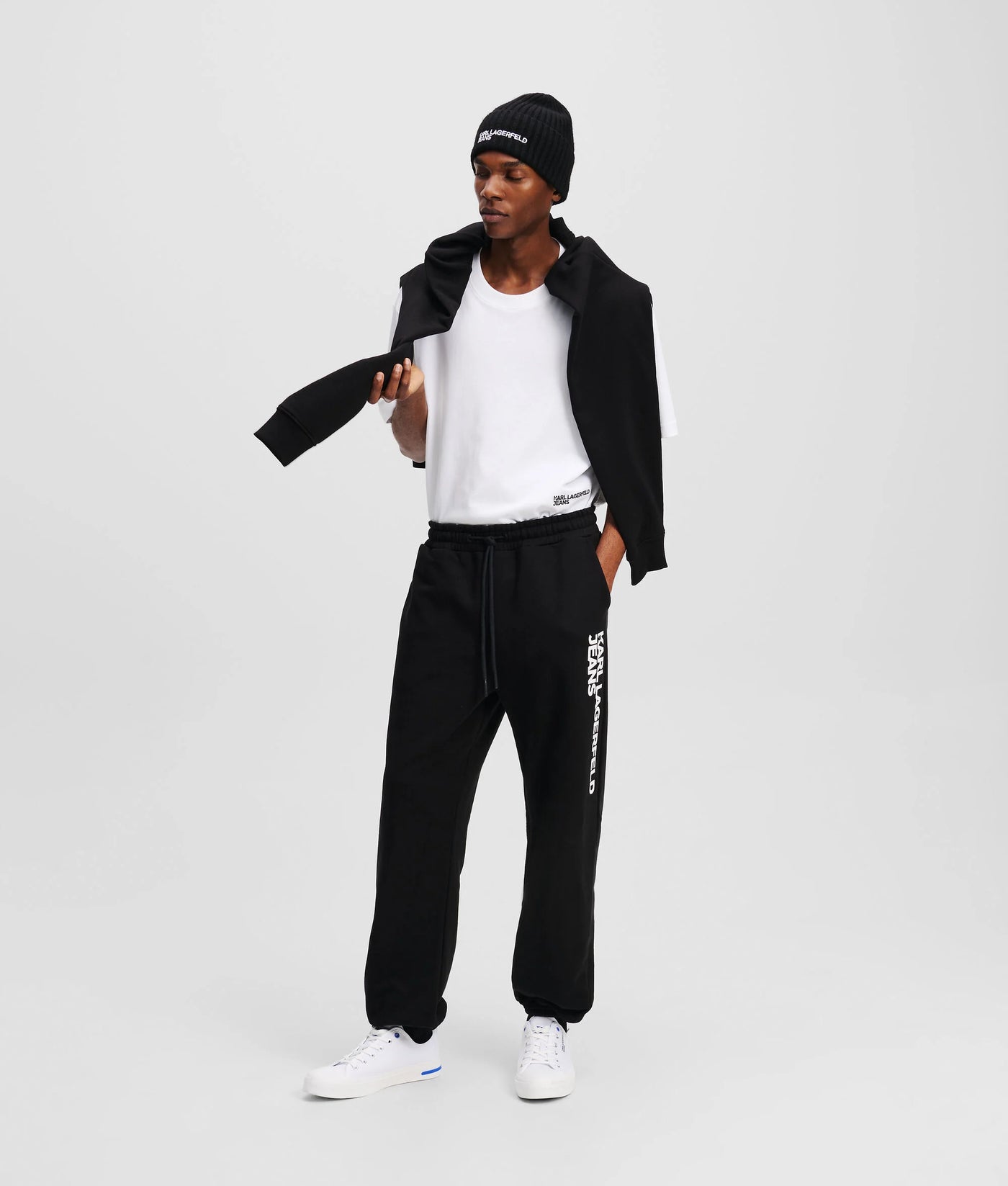 Karl Lagerfeld Slim Fit Sweatpants | Black