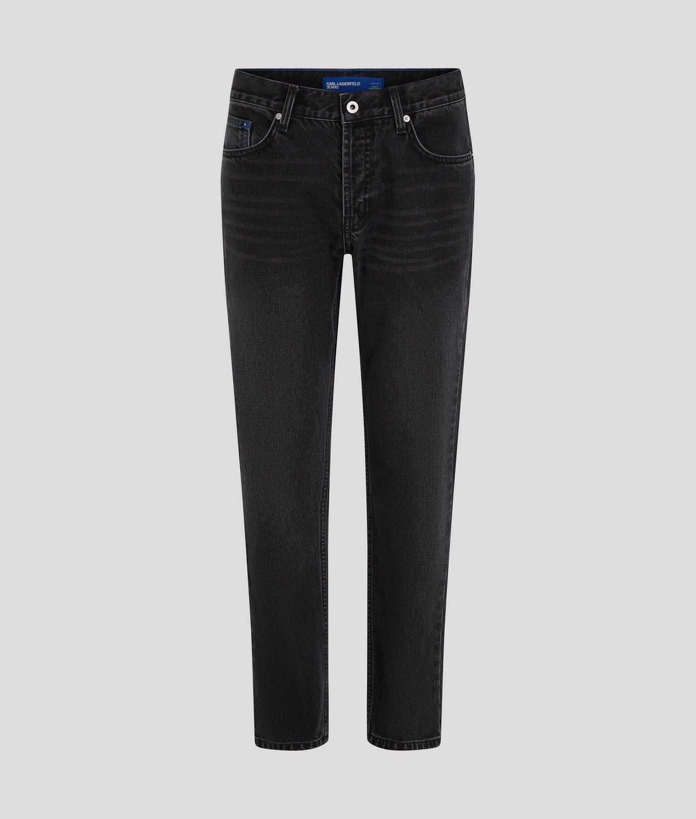 Karl Lagerfeld Tapered Jeans | Washed Dark Grey