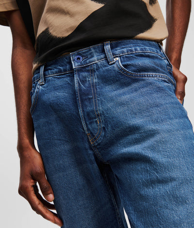 Karl Lagerfeld Tapered Jeans | Washed Blue