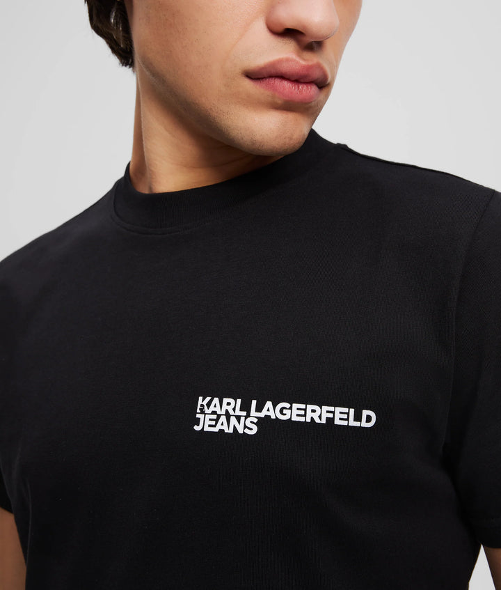 Karl Lagerfeld Slim Fit Men's T-shirt | Black