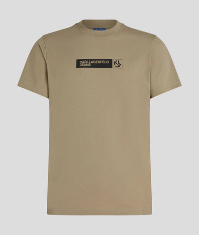 Karl Lagerfeld Slim Fit Graphic T-shirt | Desert Taupe