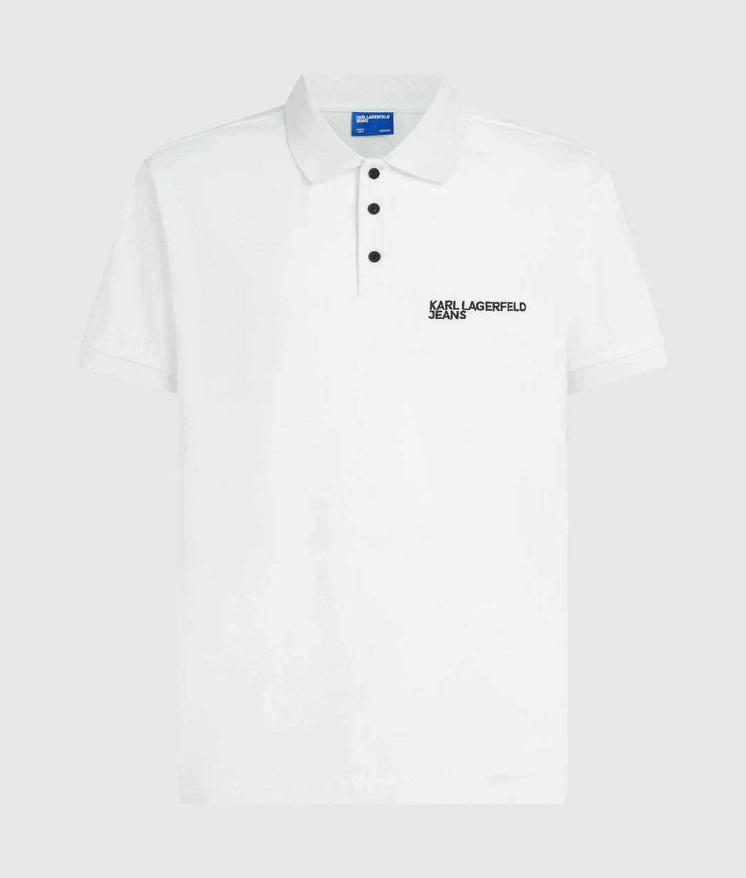 Karl Lagerfeld Logo Men's Polo | White