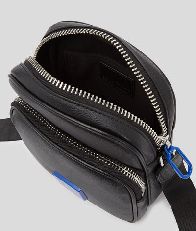 Karl Lagerfeld Box Logo Crossbody Bag | Black