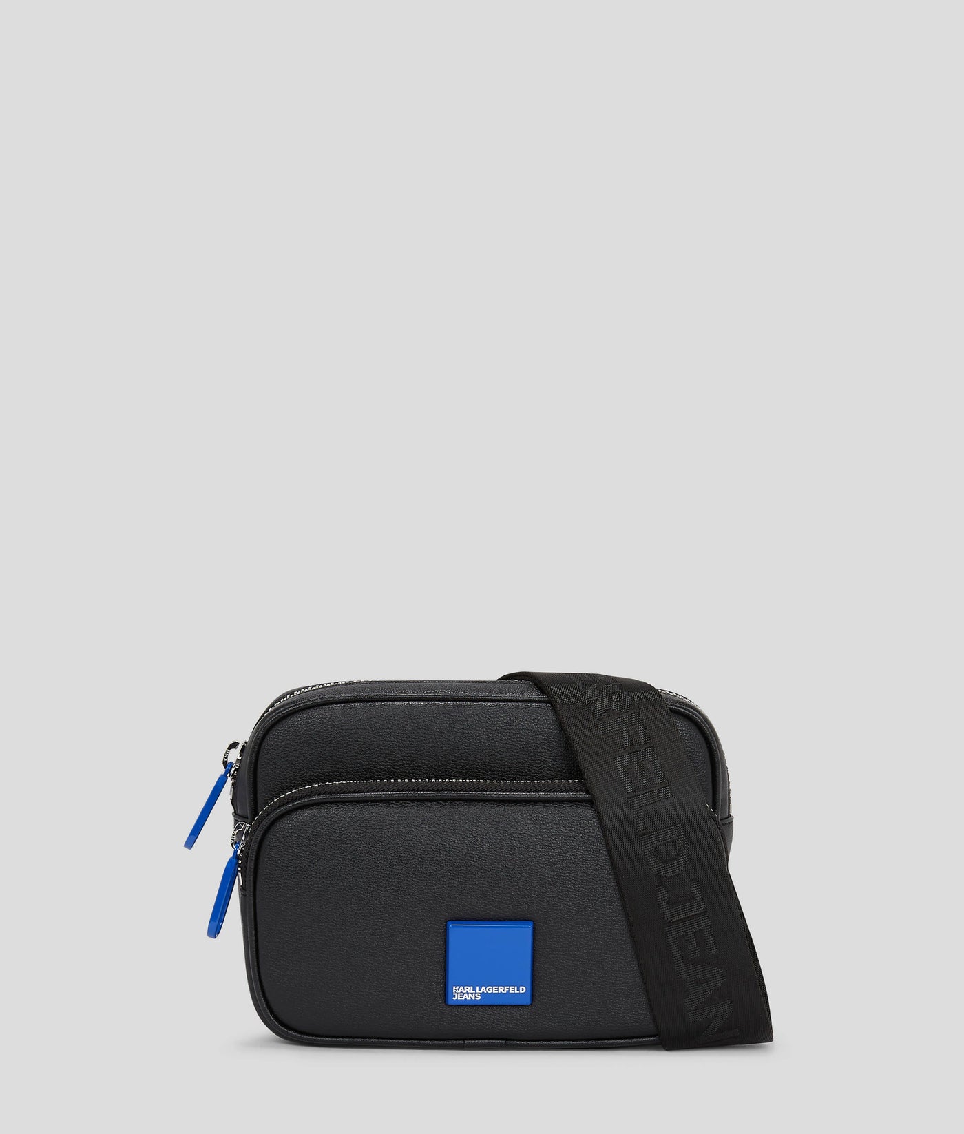 Karl Lagerfeld Box Logo Extra Large Camera Bag | Black