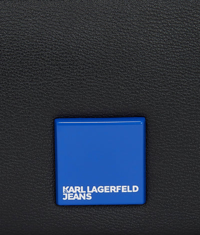 Karl Lagerfeld Box Logo Extra Large Camera Bag | Black