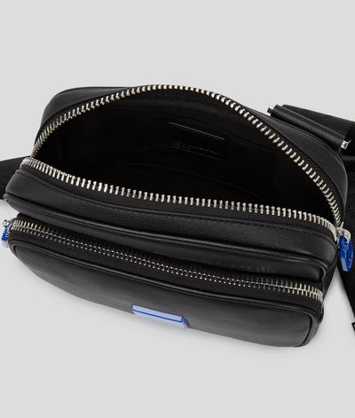 Karl Lagerfeld Box Logo Extra Large Camera Bag | Black