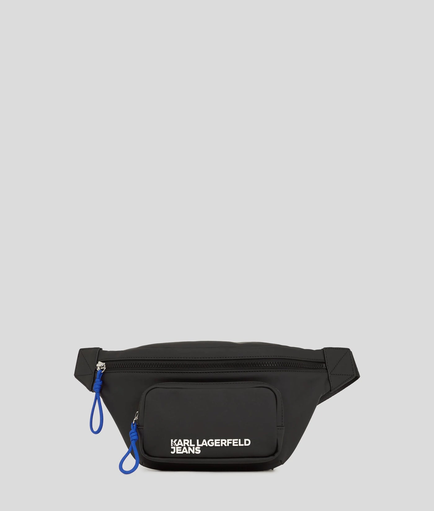 Karl Lagerfeld Coated Belt Bag | Black